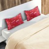 Dalzium Satin Pillowcase for Hair and Skin, Love Hearts Silk