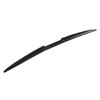 Car Rear Wing 52.76 Inch Rubber Trunk Lid Tailgate Spoiler