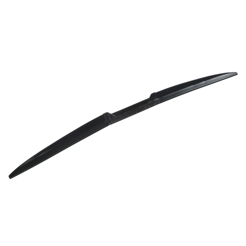 Car Rear Wing 52.76 Inch Rubber Trunk Lid Tailgate Spoiler