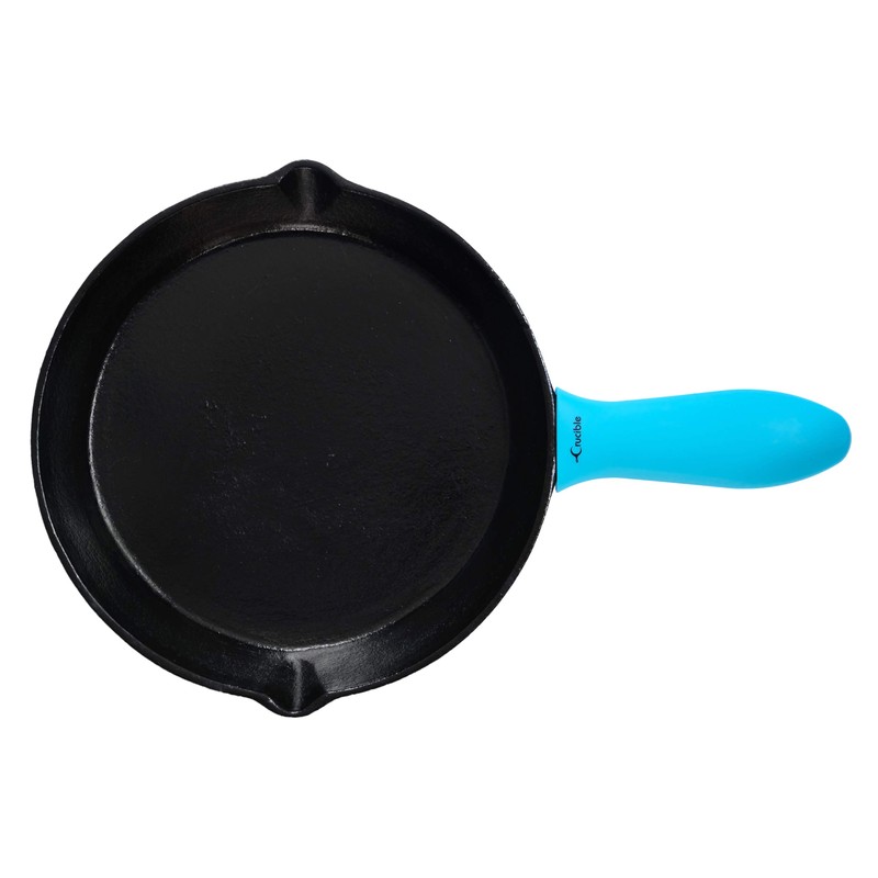 Crucible Cookware Silicone Hot Handle Holders (Small Turquoise)