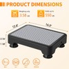 Ronlap One Step Stools for Adults, Portable Safety Step Platform