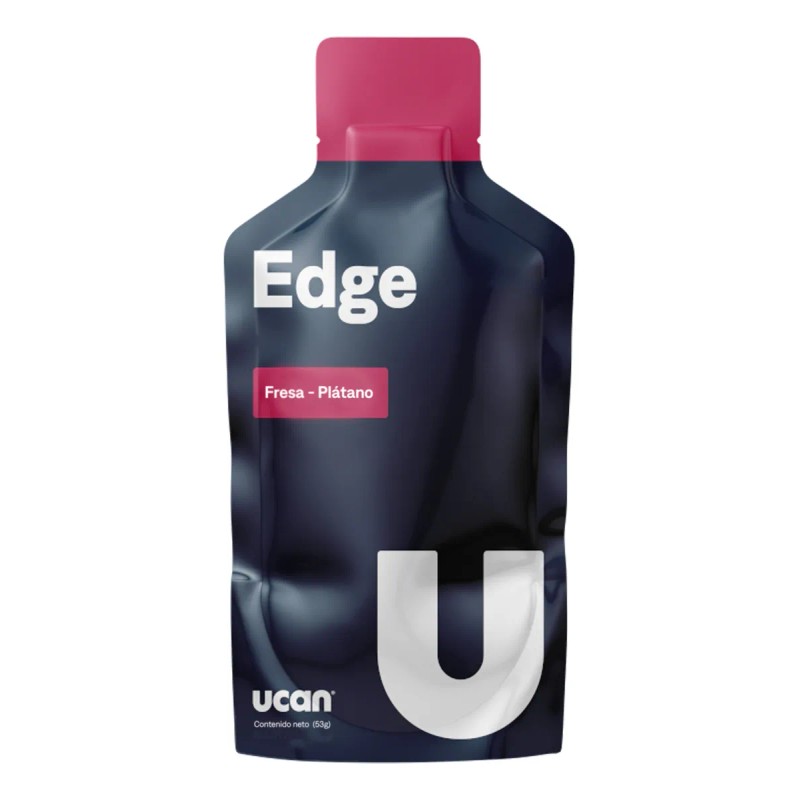 Ucan - Gel Energético Edge, Caja Con 12 Geles De