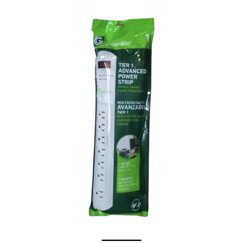 Greenlite 10x Greenlite Power Strips Tier 1 Advanced 7 Outlet