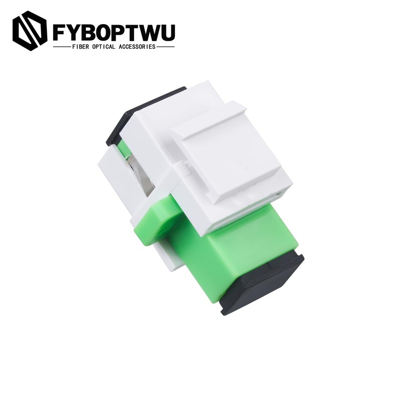 fyboptwu - 5pcs Fiber Optic Coupler SC Keystone Jack Coupler