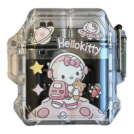 NIVEK Plasma Electric Dual Arc Lighter, USB Rechargeable Lighter, Waterproof Kitty Cat Japanese Kawaii Cartoon, Space Theme Gift