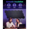 18 Pack Soundproof Wall Panels, Self Adhesive Sound Proof Foam