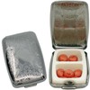 Set of 2 Etched Rectangular Pocket Purse Pill Box &