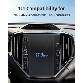 LANGBEAN Anti-Glare Matte Screen Protector for 2023-2025 Subaru Ascent (Base/Premium/Onyx Edition/Touring/Limited) 11.6-Inch Infotainment Touchscreen, 9H Tempered Glass 2025 Ascent Accessories