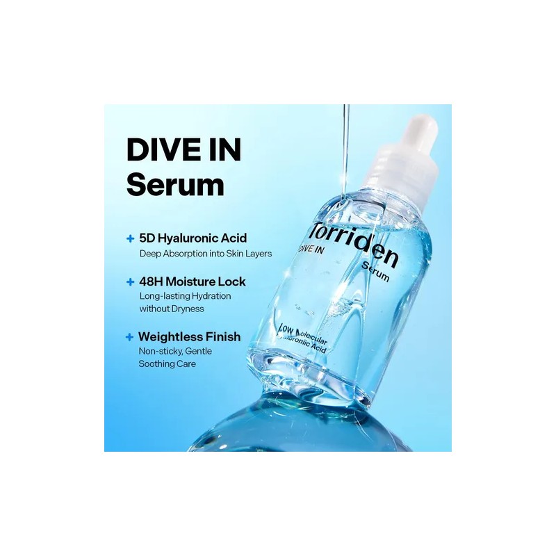 Sérum Hidratante Torriden Dive-in De Ácido Hialurónico, 50 M