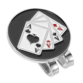 Kisangel Golf Hat Clip Unique Shape Funny Ball Marker for Golfing Hat Clip Ball Markers for Golf