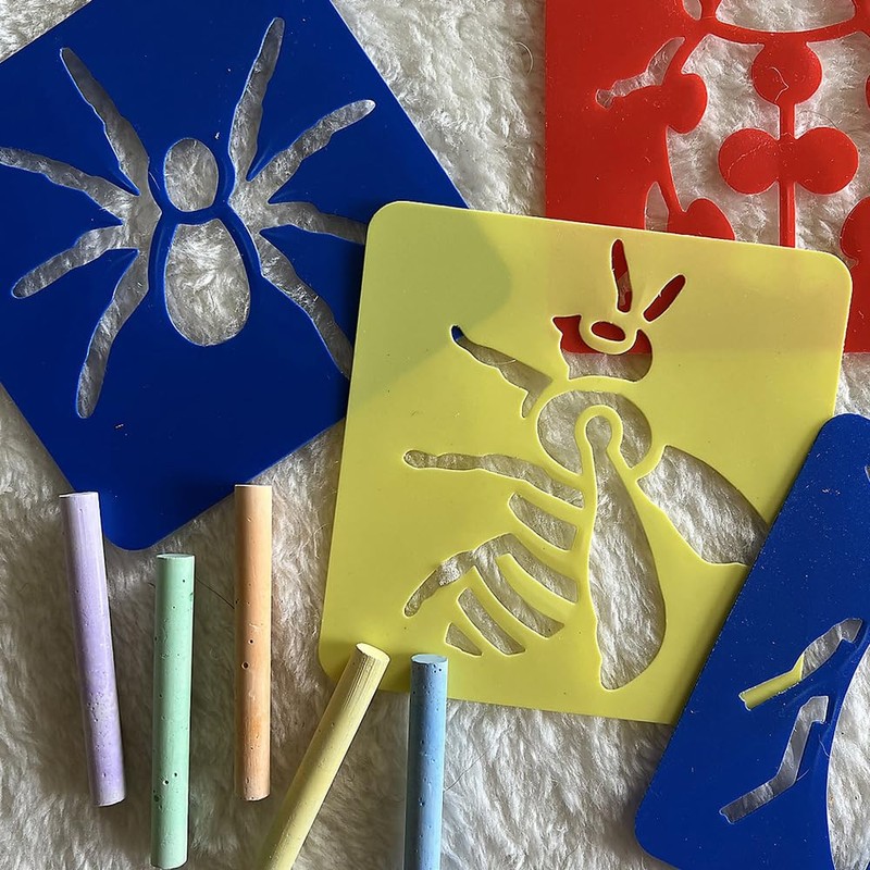 Fun Express Big Bug Stencils - Educational & Creative Learning