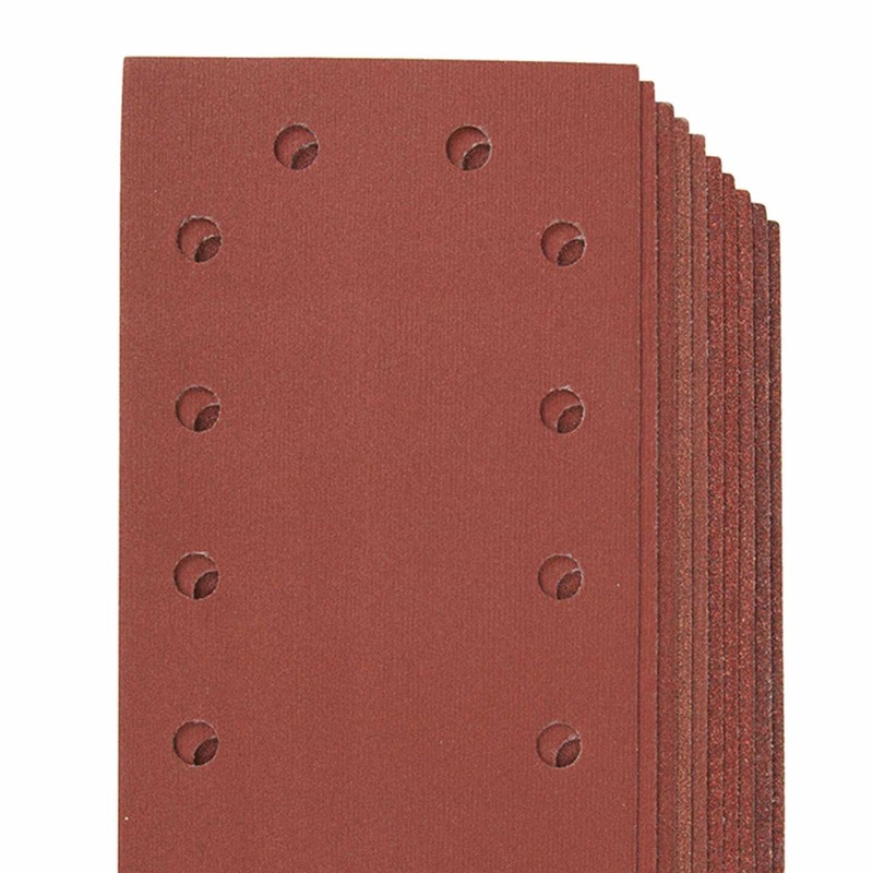 Dapetz ® Hook and Loop 1/2 Punched Sanding Sheets 10Pk