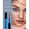 Máscara De Pestañas Con Brillo Uv(3 Unidades, Rosa, Azul Y