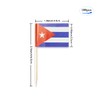 Cuba Flag Small Mini Cuban Flag Toothpicks for Party Appetizers,