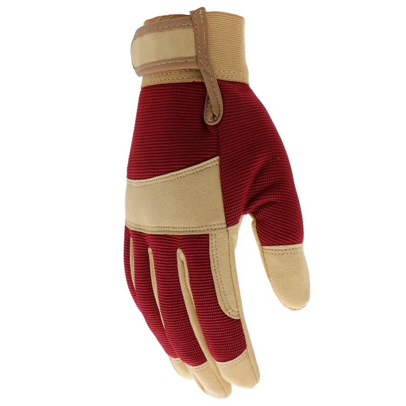 BOSS Women's Utility High Dexterity Synthetic Leather Work Glove, Abrasion
