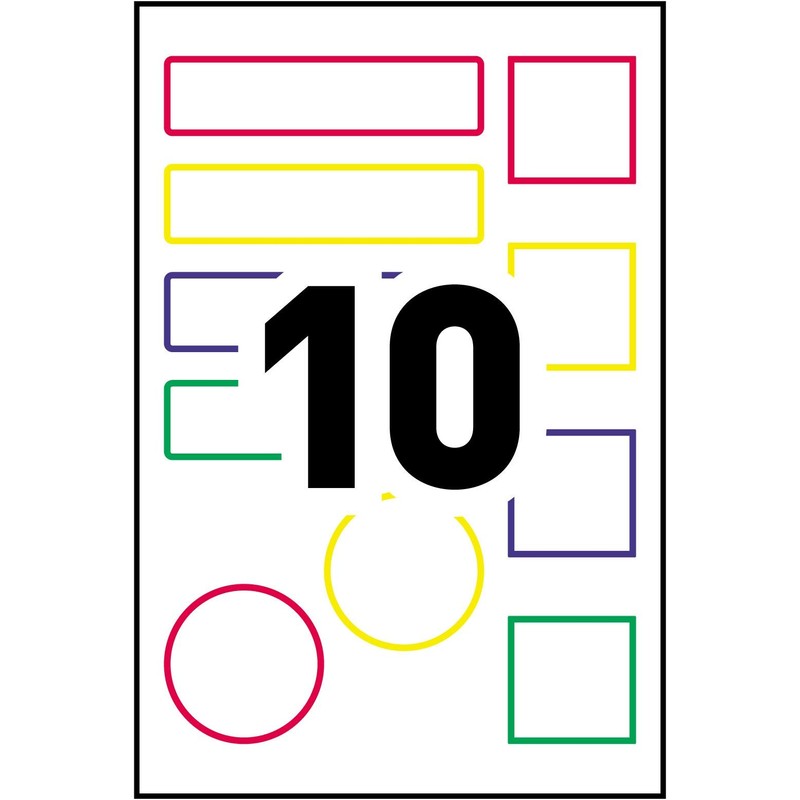 Avery Self-Laminating Waterproof Labels for Kids Gear, Lunch Boxes, 30