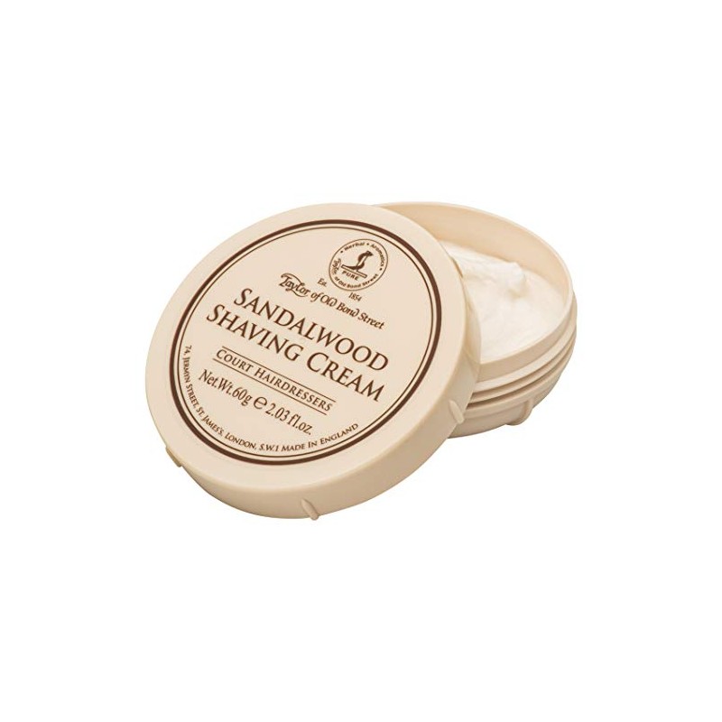 Sandalwood Shaving Cream, 60g - Taylor of Old Bond Street