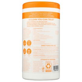 SEVENTH GENERATION Disinfecting Wipes 3pk 70 Count, 210 CT