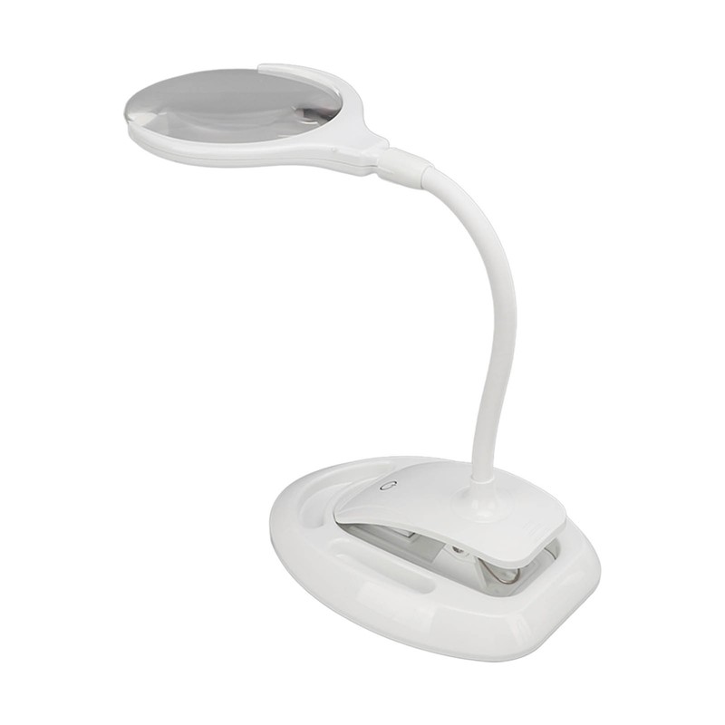 Magnifying Lamp 6 LED 2 Gears Optical Lens Adjustable Foldable