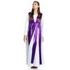 Danzcue Túnica Streamer para mujer (vestido no incluido), Púrpura, L