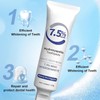 2Pcs Hydroxyapatite Toothpastes for Enamel Protection and Tooth Strengthening, Gentle