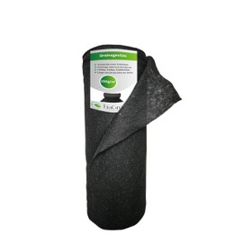 EraGreen Premium Drainage Fleece 5 m x 1 m - Separating Fleece 150 g/m² Water Permeable - Filter Fleece, Separating Fleece for Raised Beds and Flower Pots - Black