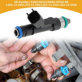 Partuto 1 Pc No.0280158103 Fuel Injector for Mazda MX-5 Miata 2.0 06-15 Car Engine Flow Match Fuel Nozzle