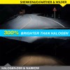 SHENKENUO High Power HID LED Headlight H4 Bulbs Lights for