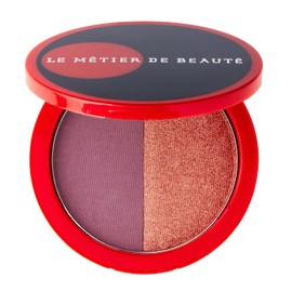 MĒTIER Blush Highlighter Duo for a Radiant Glow, Magnetic Compact (Velvet Underground)