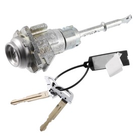 Hihaha 81970-F0000 / Front Driver Side/Power Door Lock Cylinder with 2 Keys for Hyundai Elantra 2017-2020 / Left Side Door Lock Set Tumbler LH/Metal / 1 Set/Silver Tone