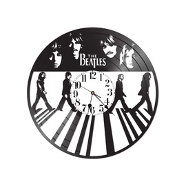 Time Vault Treasures Vinyl Record Clock - Records for Wall - Record Art - Wall Clock - Vintage re-purposed