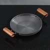 Aluminum Alloy Braiser Multifunction Induction Cooking Fry Pan with Dual
