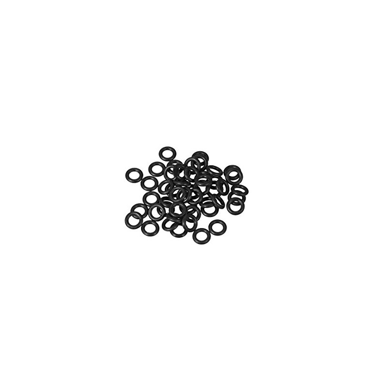 sourcing map O-Ring Nitrile Rubber Rubber 5.6 mm x 10