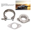 42mm Wastegate Flange 2 Bolt to MVS V Band with