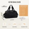 VNINE Gym Bag for Women Men: Travel Duffle Bags with