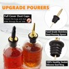 Shining Craft Syrup Dispenser Bottles Set, 4 Pack 7 OZ