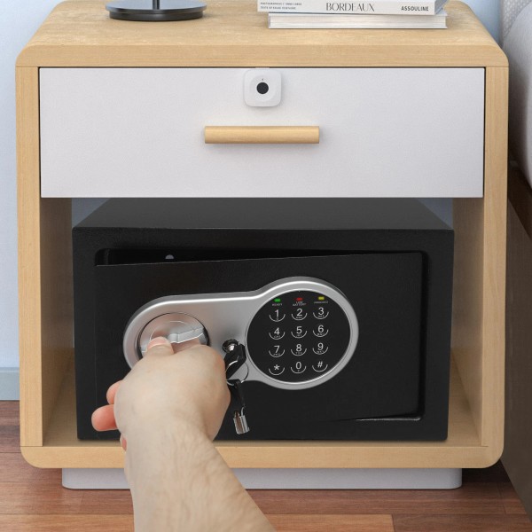 Unbranded Steel Digital Safe Box Lock Passport Home Security Safes