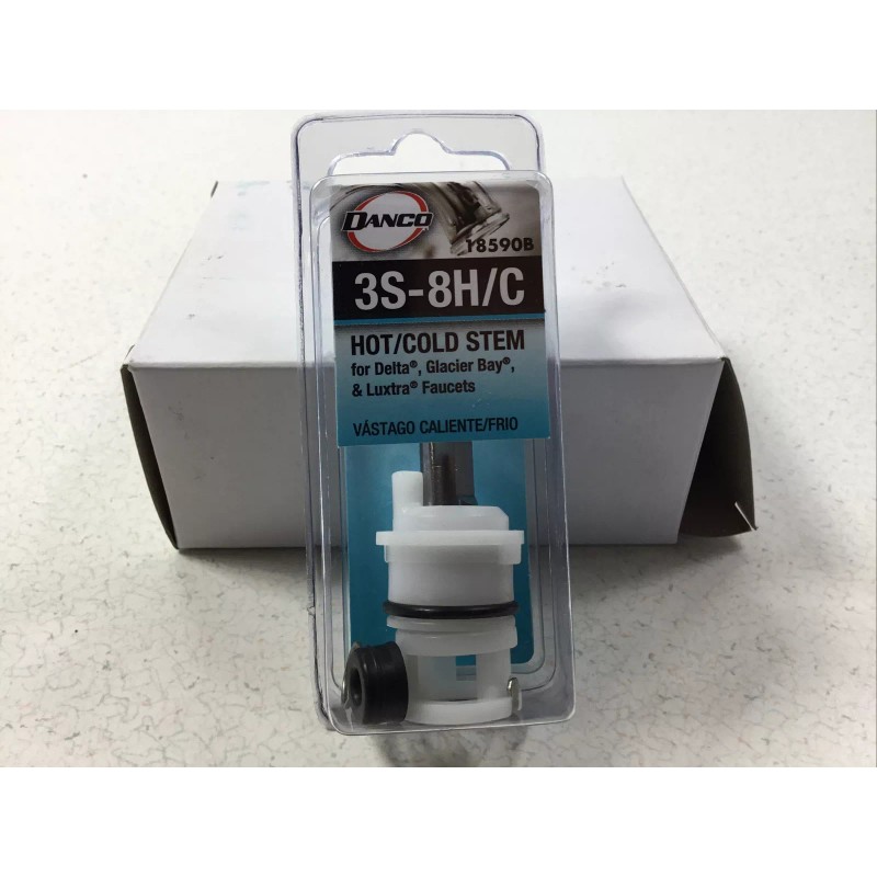 Danco Stem for Delta Faucets 3S-8H/C 18590B Glacier Bay Luxtra