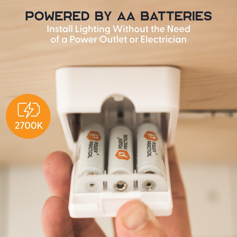 POWER PRACTICAL Luminoodle Under Cabinet Lighting - Click LED Light
