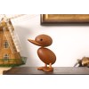 Ducking Child Duck Wooden Scandinavian Miscellaneous Goods Figurine Wooden Object