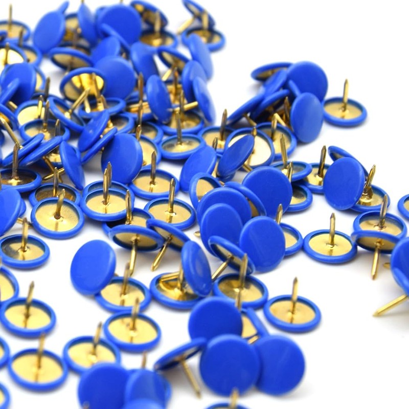 Hocansen Pack of 300 Thumbtacks 10 x 9 mm Round