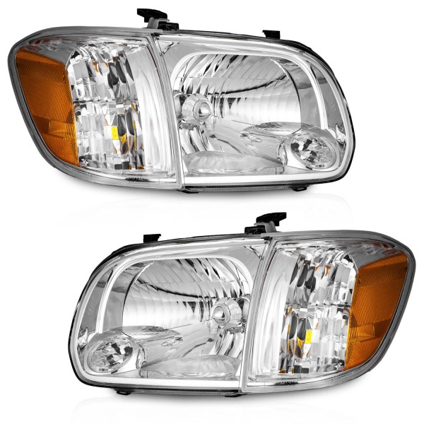 Unbranded Pair Headlights Assembly For 2005-2006 Toyota Tundra 05-07 Sequoia
