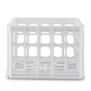 Sterilite Storage Crate, Stackable Plastic Bin Open Basket with Handles,
