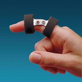 Rolyan PIP Ligament Repair Splints, Size Small, PIP Joint Flexion and Extension Brace, Padded Aluminum Finger Splint, Sprain, Strain, and Tear Brace for Injury Recovery, Limits Ulnar/Radial Deviation
