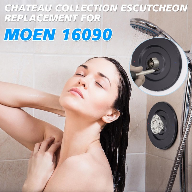 Chateau Collection Escutcheon Replacement for Moen 16090, for One-Handle Tub