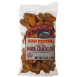 Manda Pork Cracklins (Red Pepper)