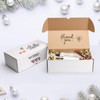 ZBEIVAN 12x6x4 White Shipping Boxes Set of 25, Corrugated Cardboard
