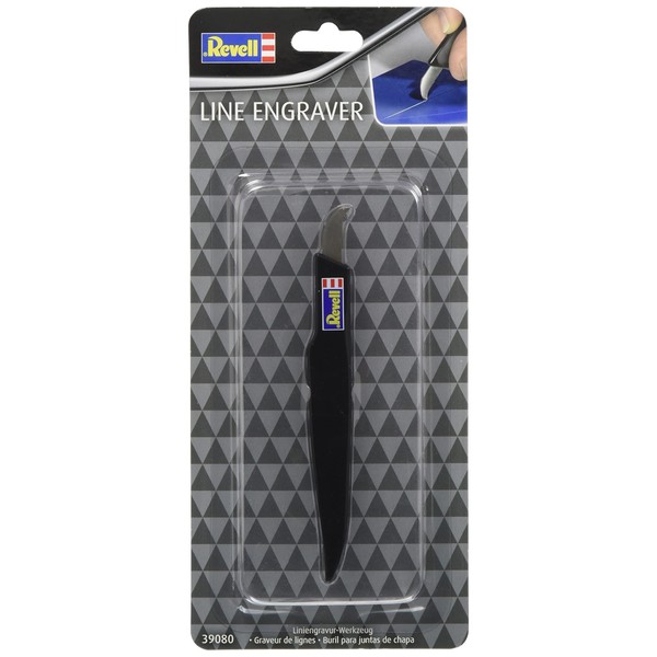 Revell accessoire Maquette graveur de sillons 39080 Modelling Tools, Black