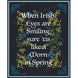 Irish eyes art print