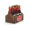 Gutshof miniaturen Dollhouse Drinks Box 6 Bottles Cola Dr. Pepper